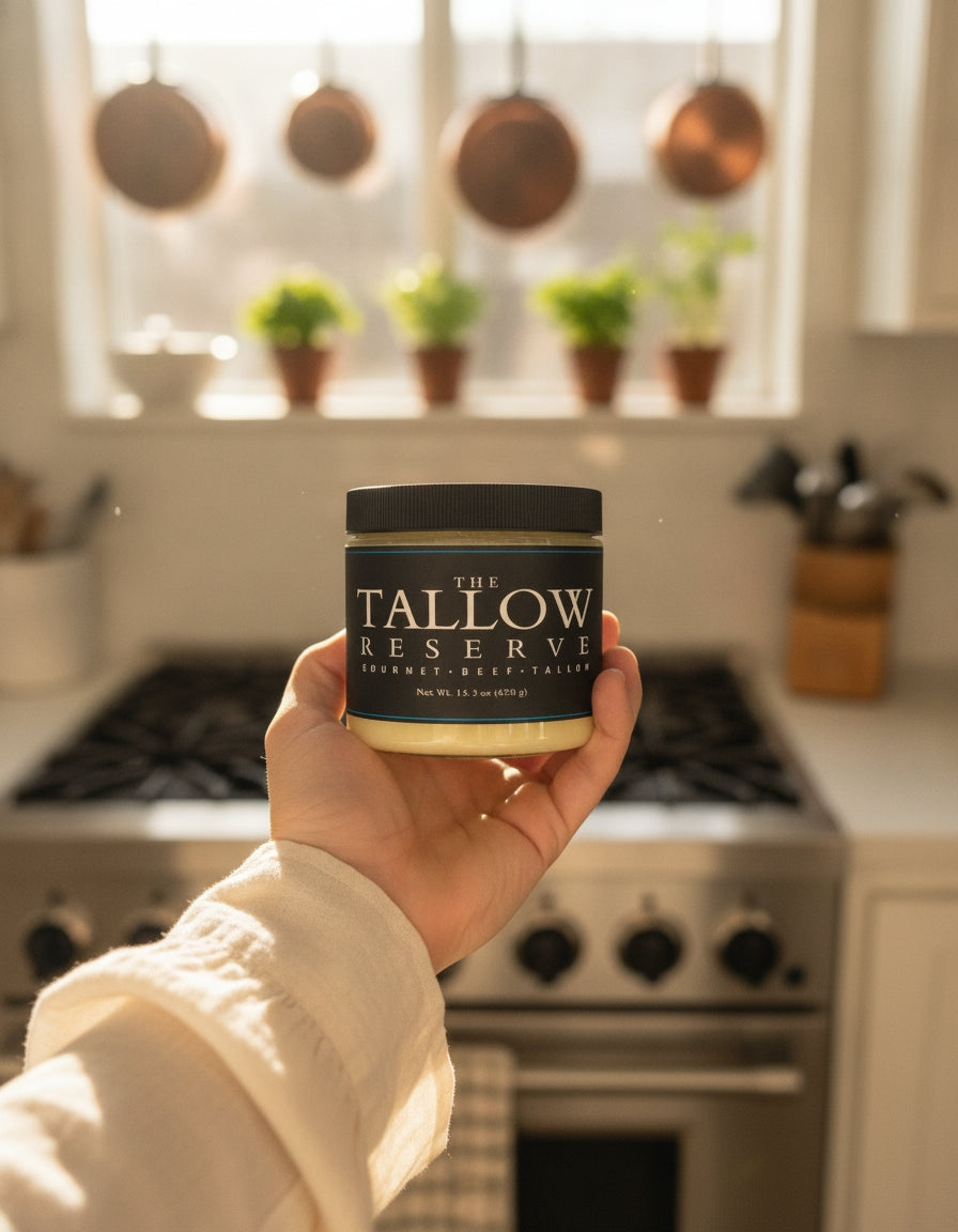 The Tallow Reserve - GOURMET BEEF TALLOW -15.3 OZ